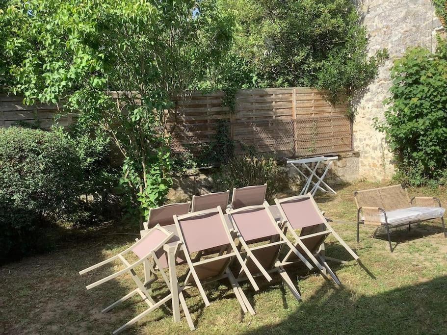 Appartement Rdc Avec Jardin Au Coeur De Barbizon 2 A 6 Personnes Esterno foto