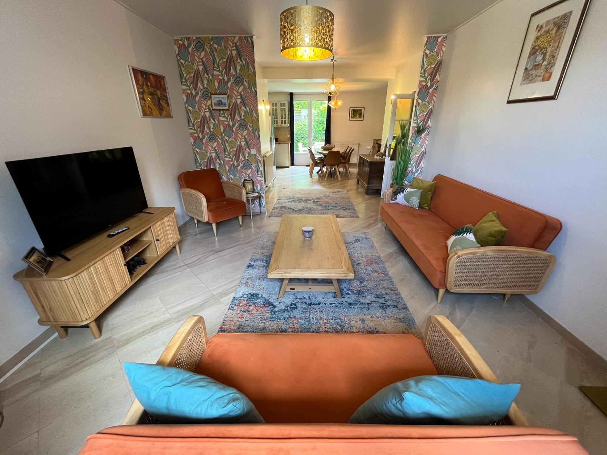 Appartement Rdc Avec Jardin Au Coeur De Barbizon 2 A 6 Personnes Esterno foto